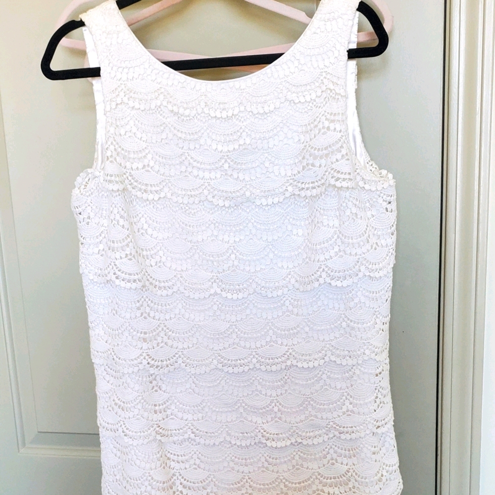 Layered lace dress